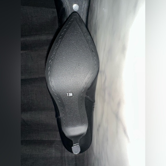 Charter Club Black Over the Knee Boots - Picture 4 of 5